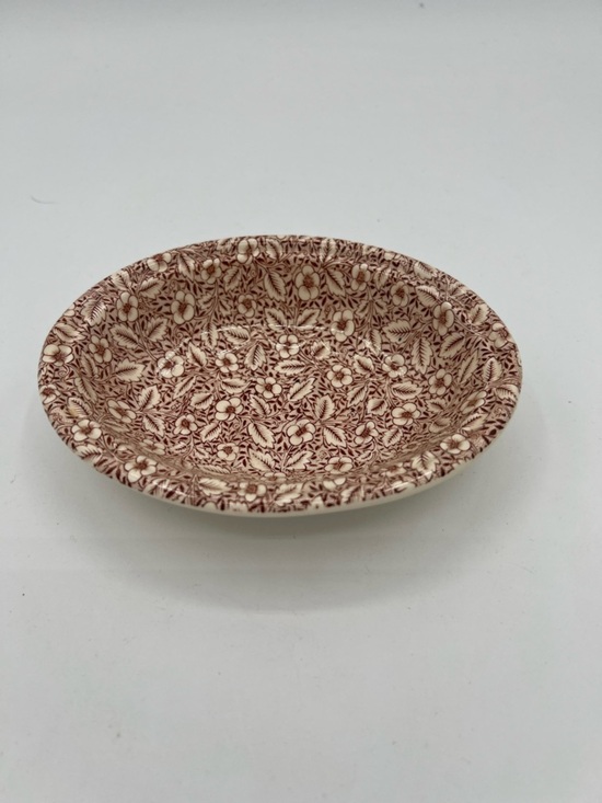 Mason Other - Vintage Masons Wedgewood Crabtree and Evelyn red/brown floral soap dish